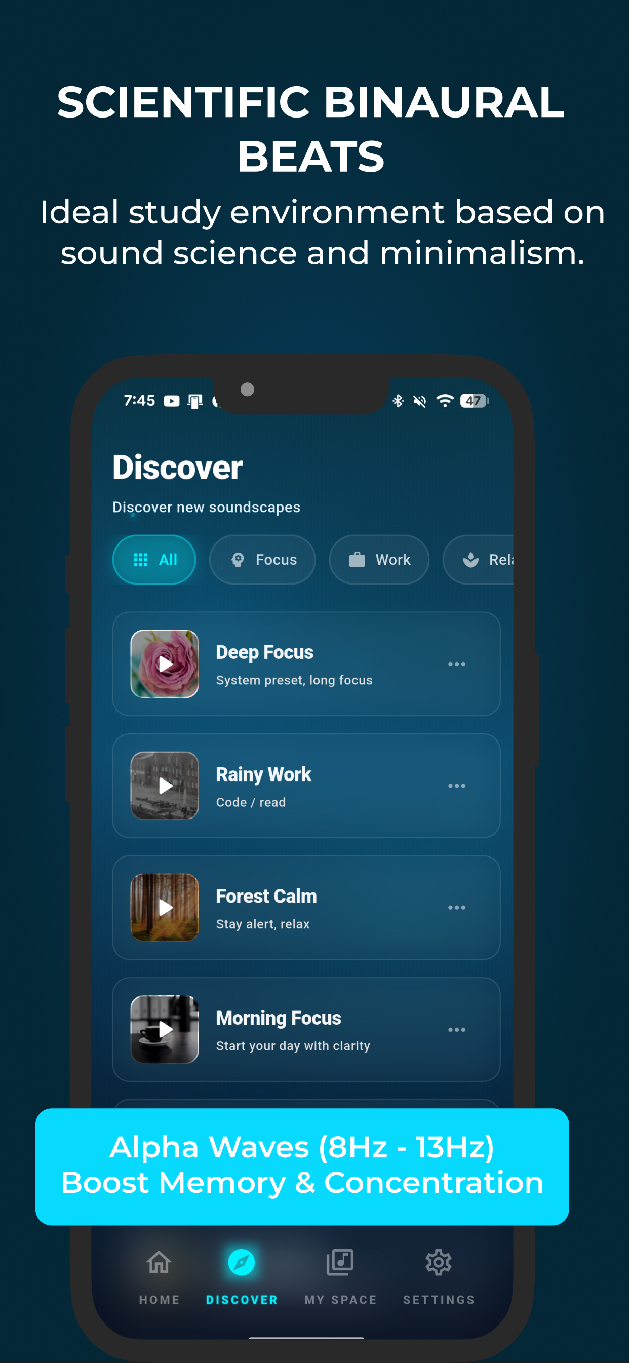 Focus Flow session screen